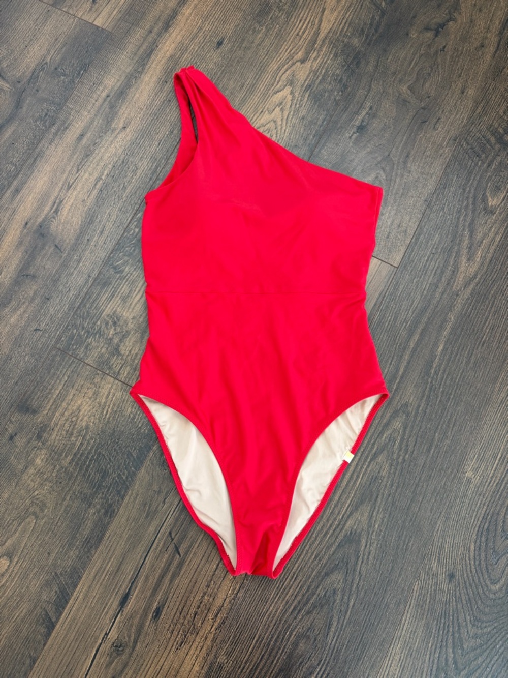 Summersalt Women’s The Ruched Sidestroke Lava Red Size 6